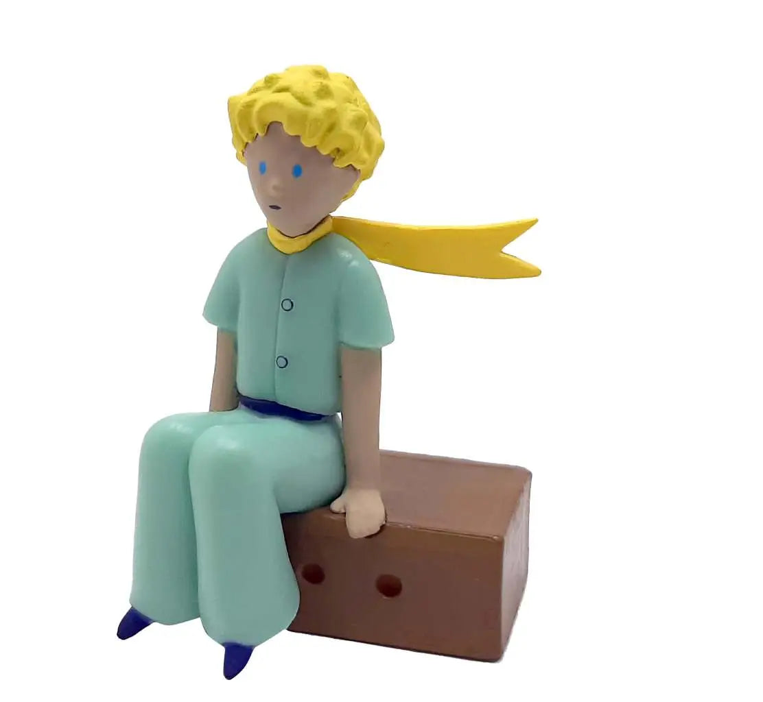 Little Prince On His Box Figur