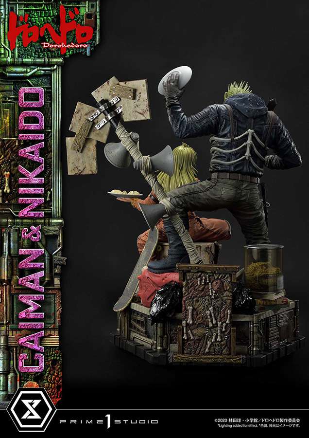 Dorohedoro Caiman & Nikaido Staty - Ultimate Premium Masterline prime 1