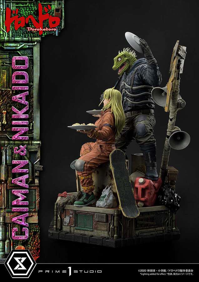 Dorohedoro Caiman & Nikaido Staty - Ultimate Premium Masterline prime 1