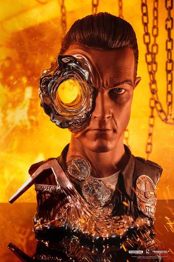 Terminator T-1000 Konstmask pure arts