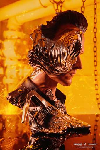 Terminator T-1000 Konstmask pure arts
