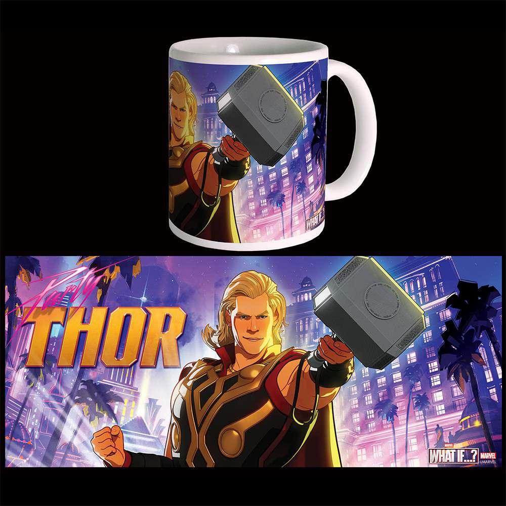 What If? Party Thor Mugg – Officiell Marvel Merchandise - Robotto