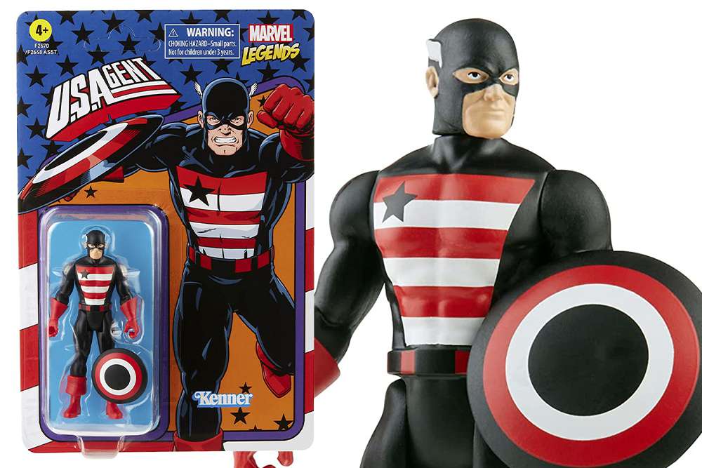 Marvel Legends Retro U.S. Agent Actionfigur hasbro