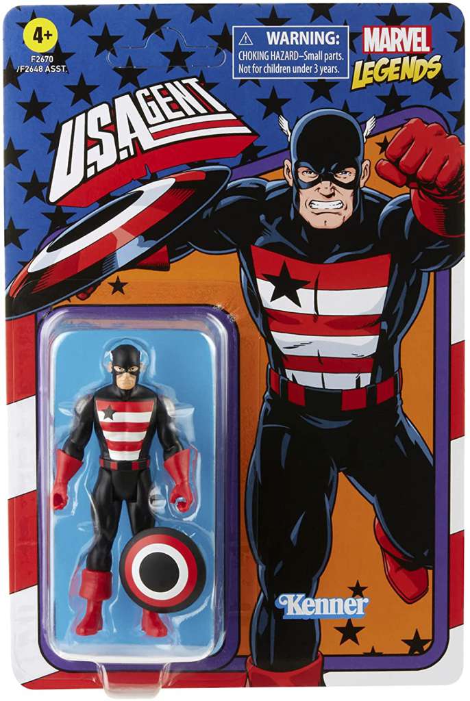 Marvel Legends Retro U.S. Agent Actionfigur hasbro