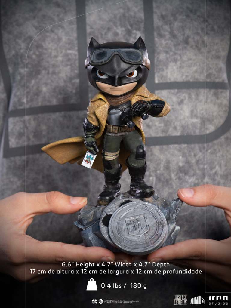 Justice League Knightmare Batman MiniCo Statue iron studios