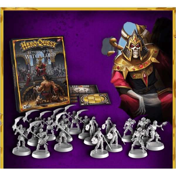 Heroquest: Return of the Witch Lord Expansion Set hasbro