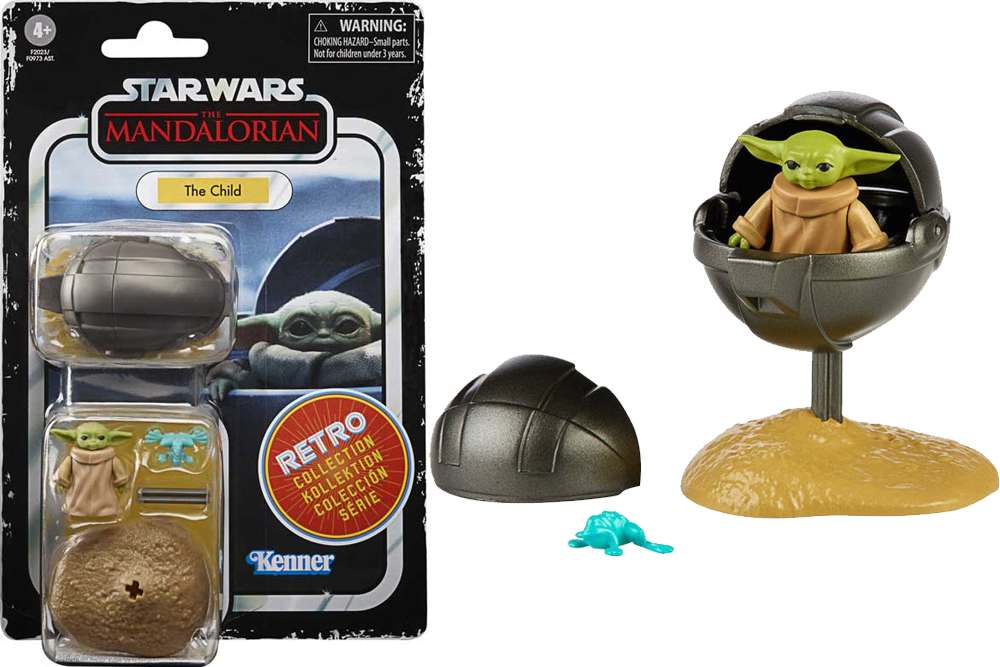 Star Wars Retro Collection The Child Action Figur hasbro
