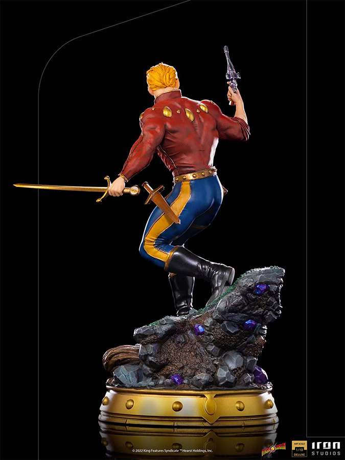 Flash Gordon Deluxe 1/10 Staty iron studios