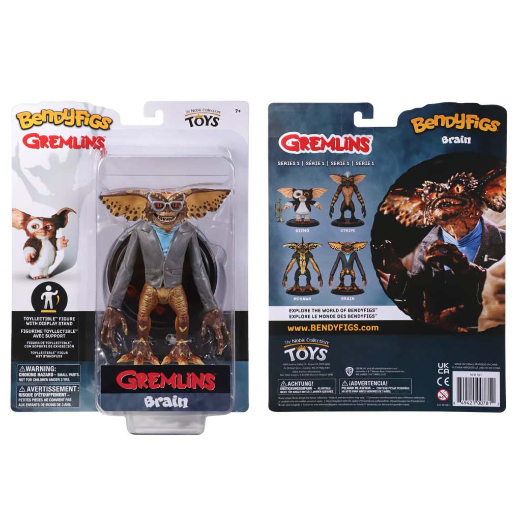 Gremlins Brain Bendyfig - 15.25 cm Figur noble collections