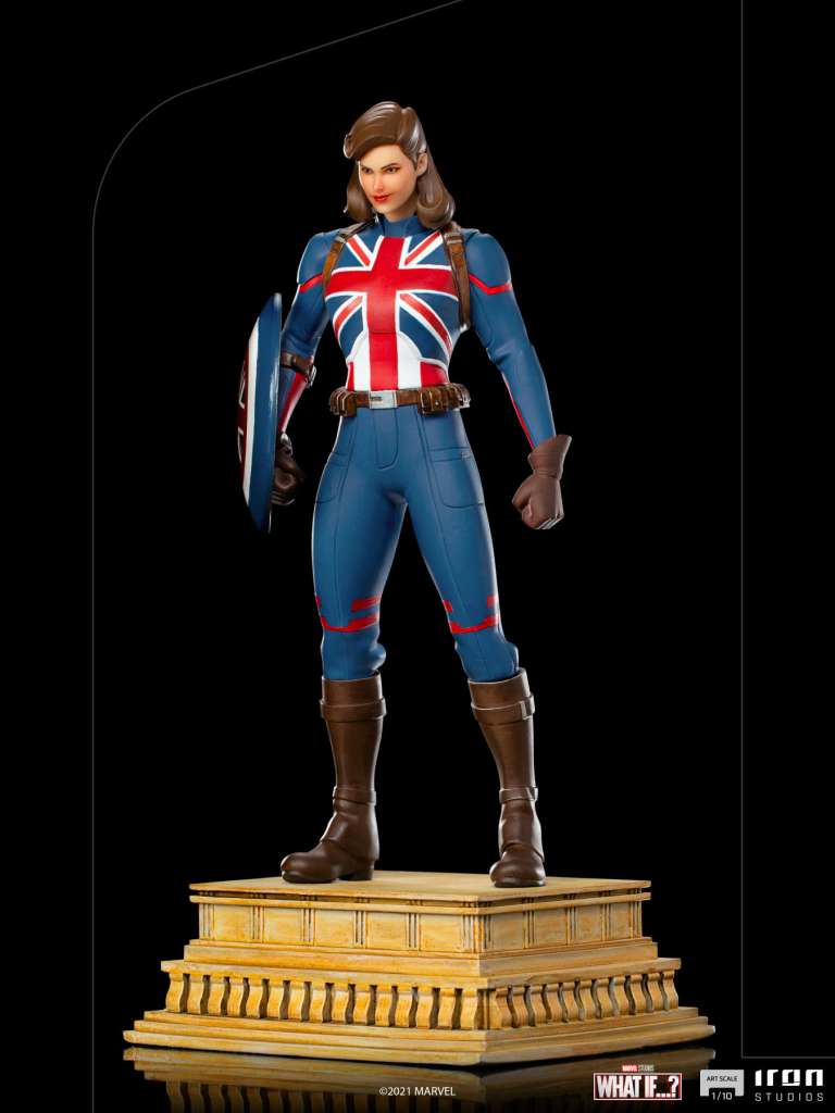 Captain Carter 1/10 Art Statue - What If...? iron studios