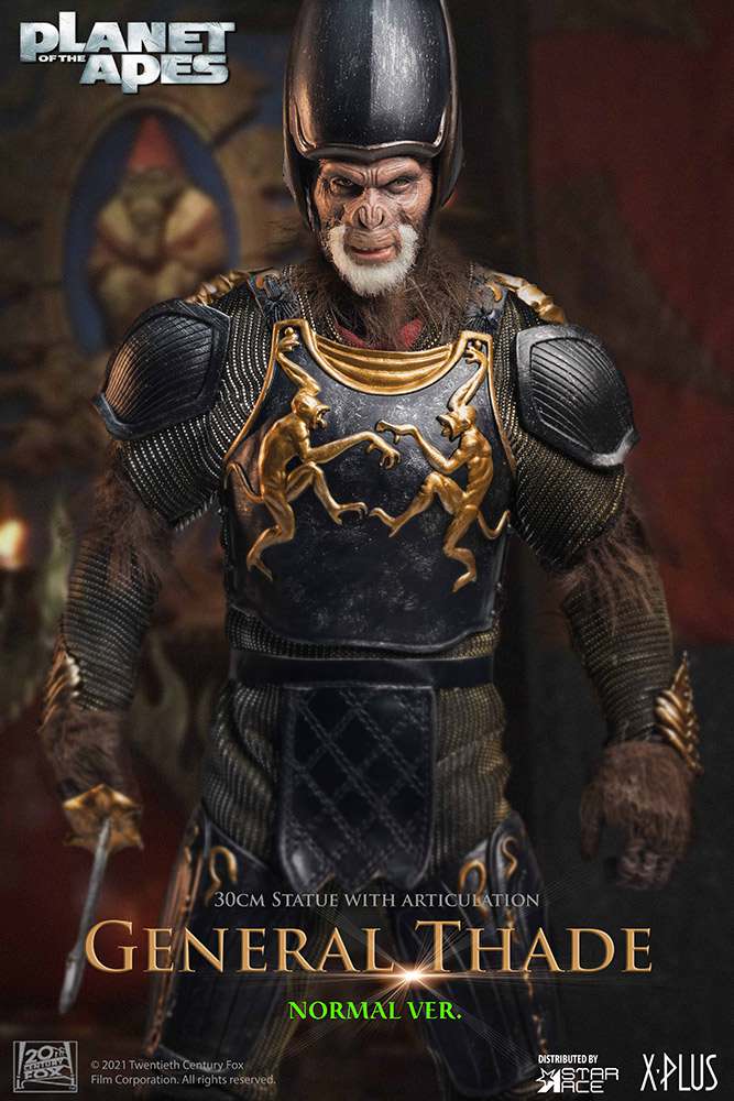 Pota General Thade Staty - Tim Burton Planet of the Apes star ace