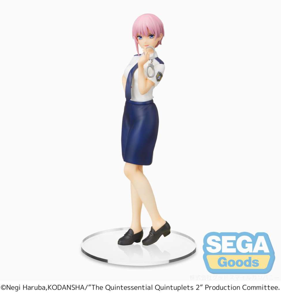 The Quintessential Quintuplets 2 Ichika Nakano Police Figur sega