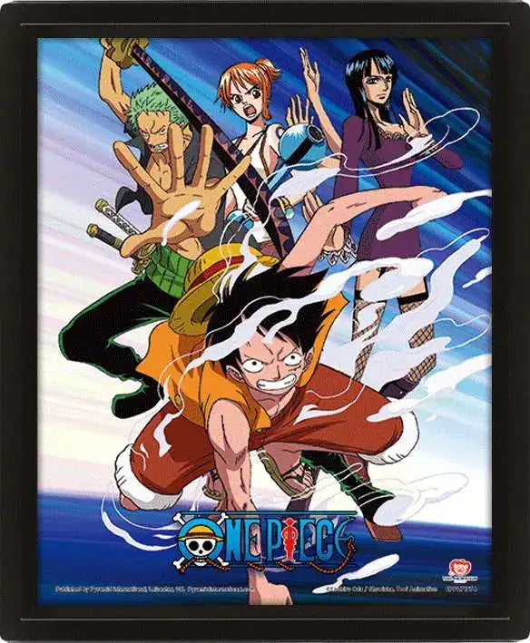ONE PIECE POSTER 3D