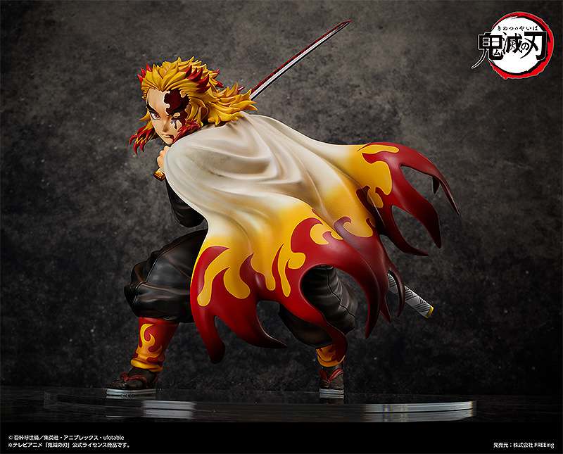 Demon Slayer Kyojuro Rengoku Flame Hashira 1/4 Figur freeing