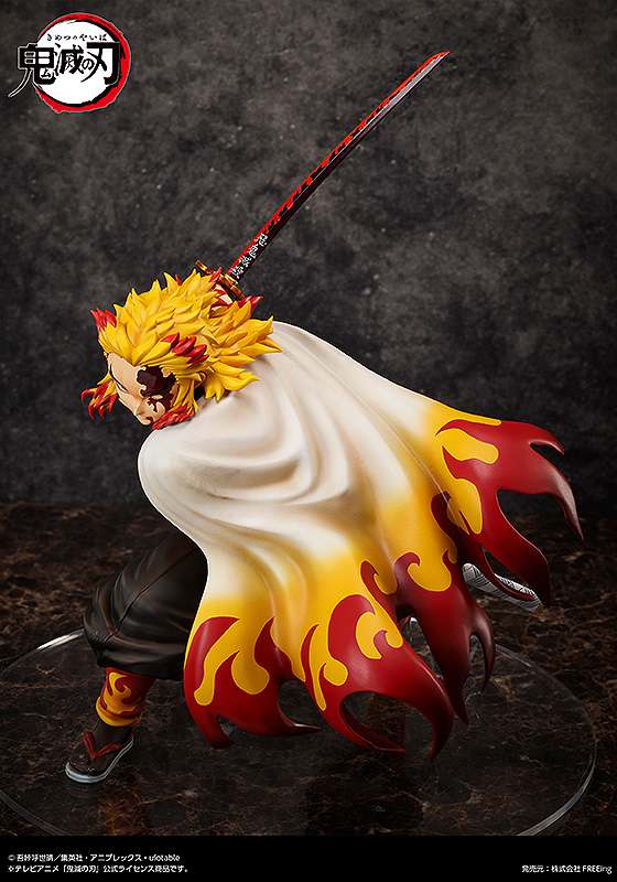 Demon Slayer Kyojuro Rengoku Flame Hashira 1/4 Figur freeing
