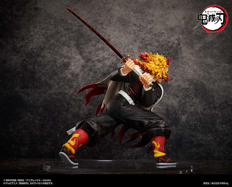 Demon Slayer Kyojuro Rengoku Flame Hashira 1/4 Figur freeing