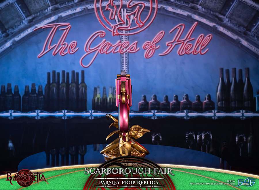 Bayonetta Scarborough Fair Green Prop Replica first4figures