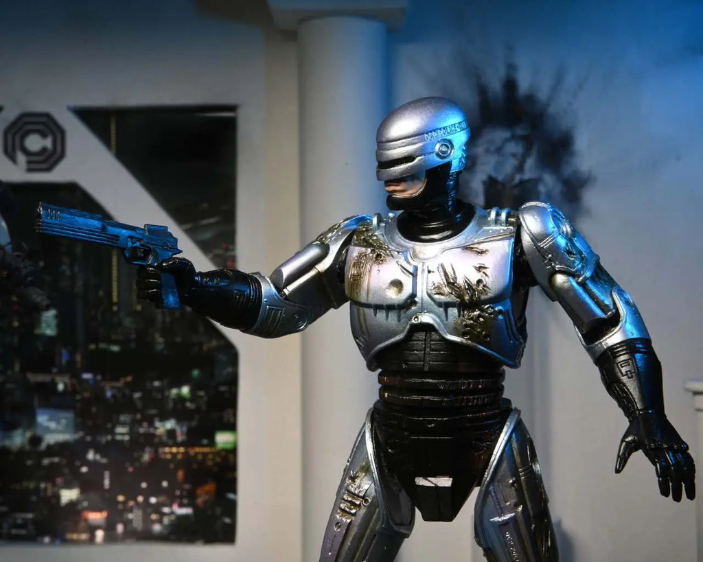 Ultimate Robocop Strids Skadad med Stol