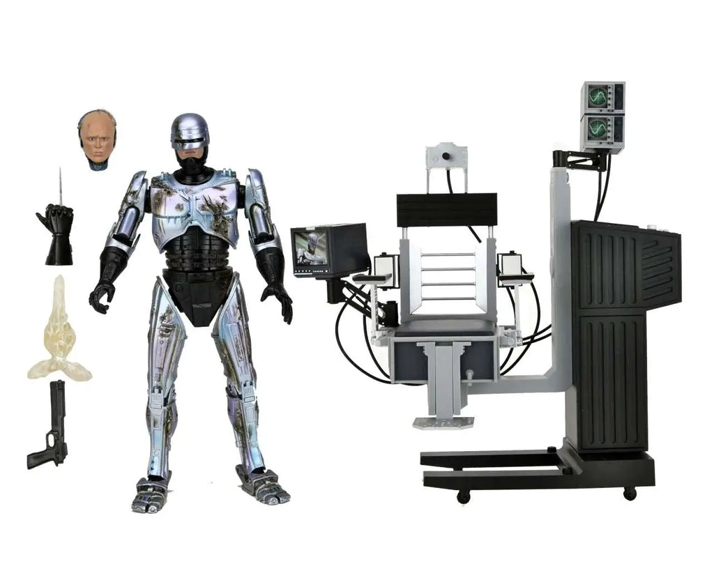 Ultimate Robocop Strids Skadad med Stol