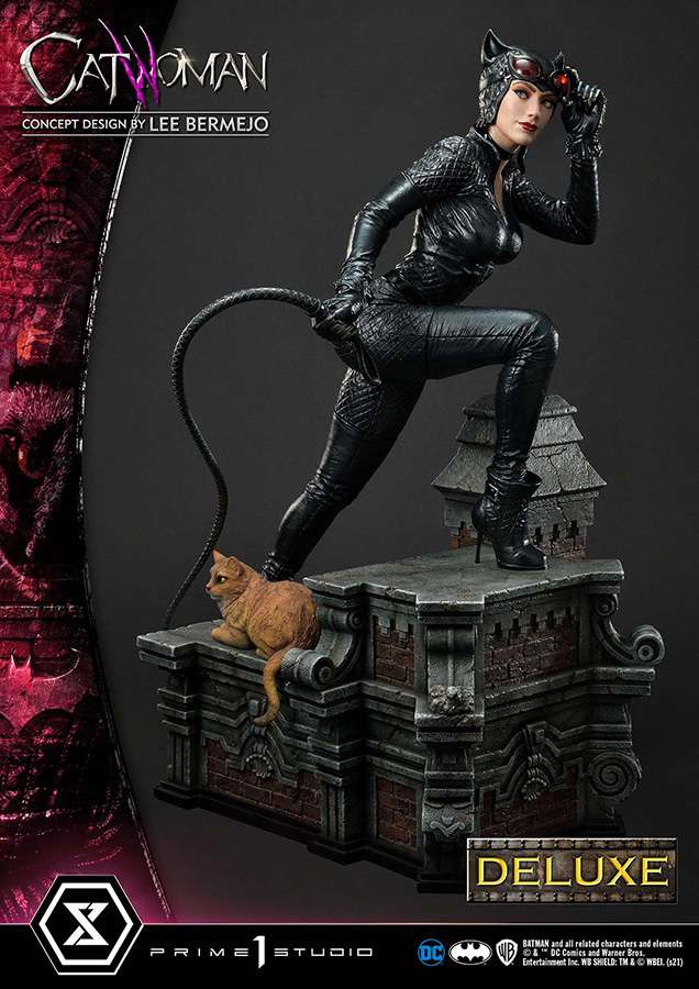 Catwoman av Bermejo Deluxe Staty prime 1