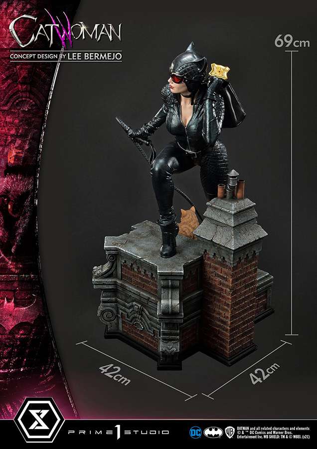 Catwoman av Bermejo Deluxe Staty prime 1