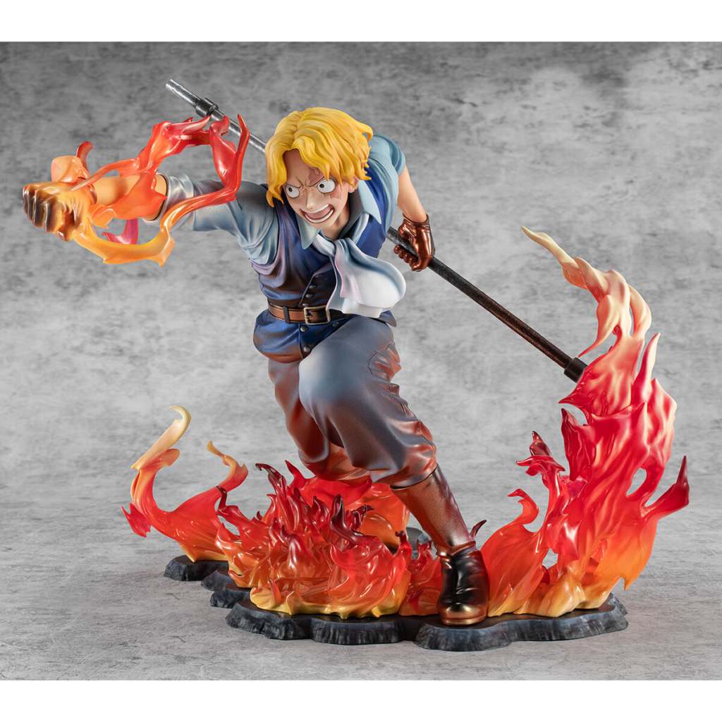 One Piece P.O.P Sabo Fire Fist Limited Edition Figur megahouse