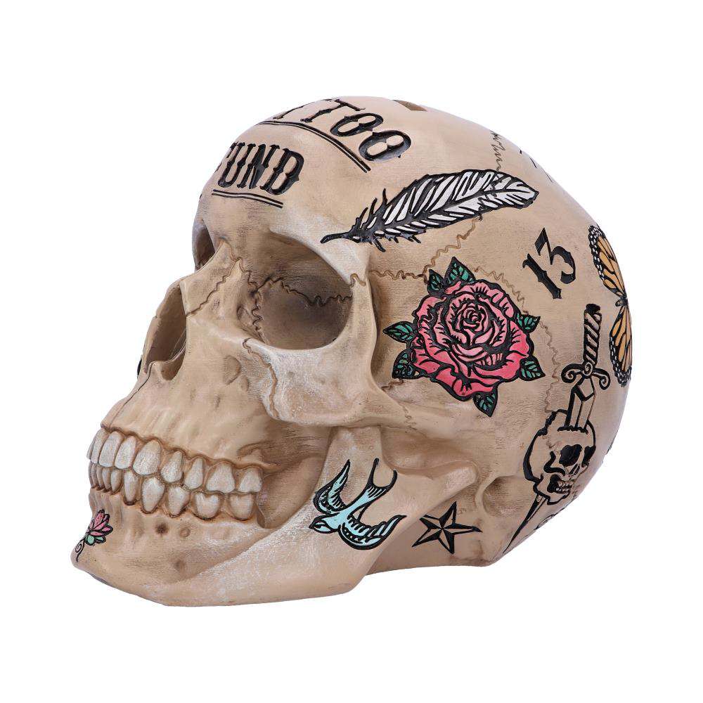Bone Tattoo Skull Pengabox nemesis now