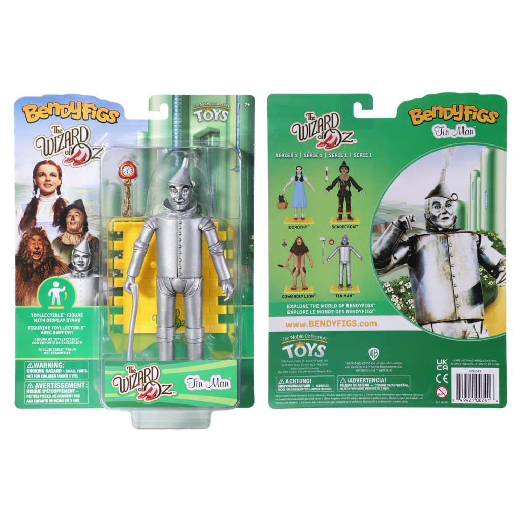 Wizard of Oz Tin Man Bendyfig noble collections