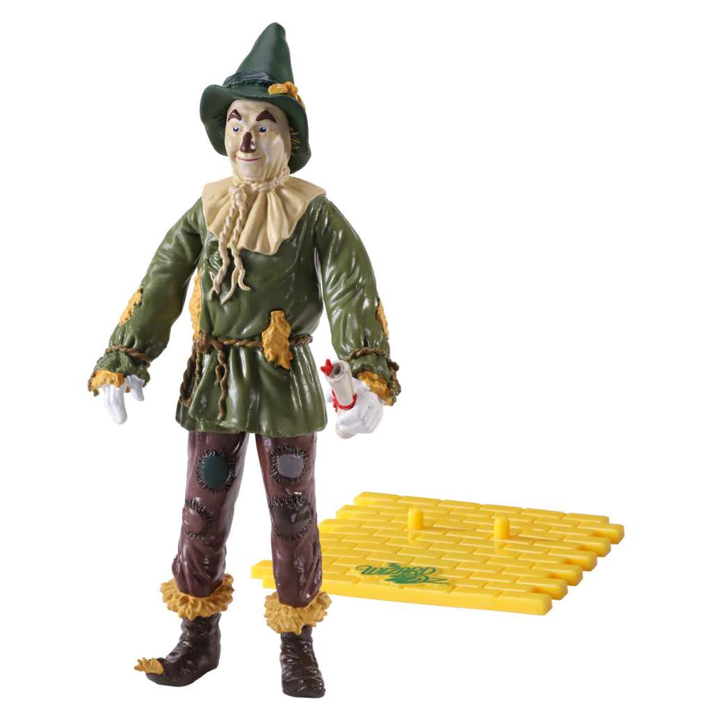 Wizard of Oz Scarecrow Bendyfig noble collections