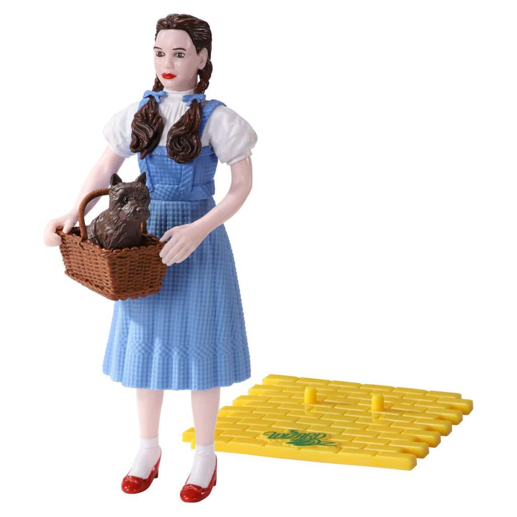 Wizard of Oz Dorothy Bendyfig med Toto noble collections
