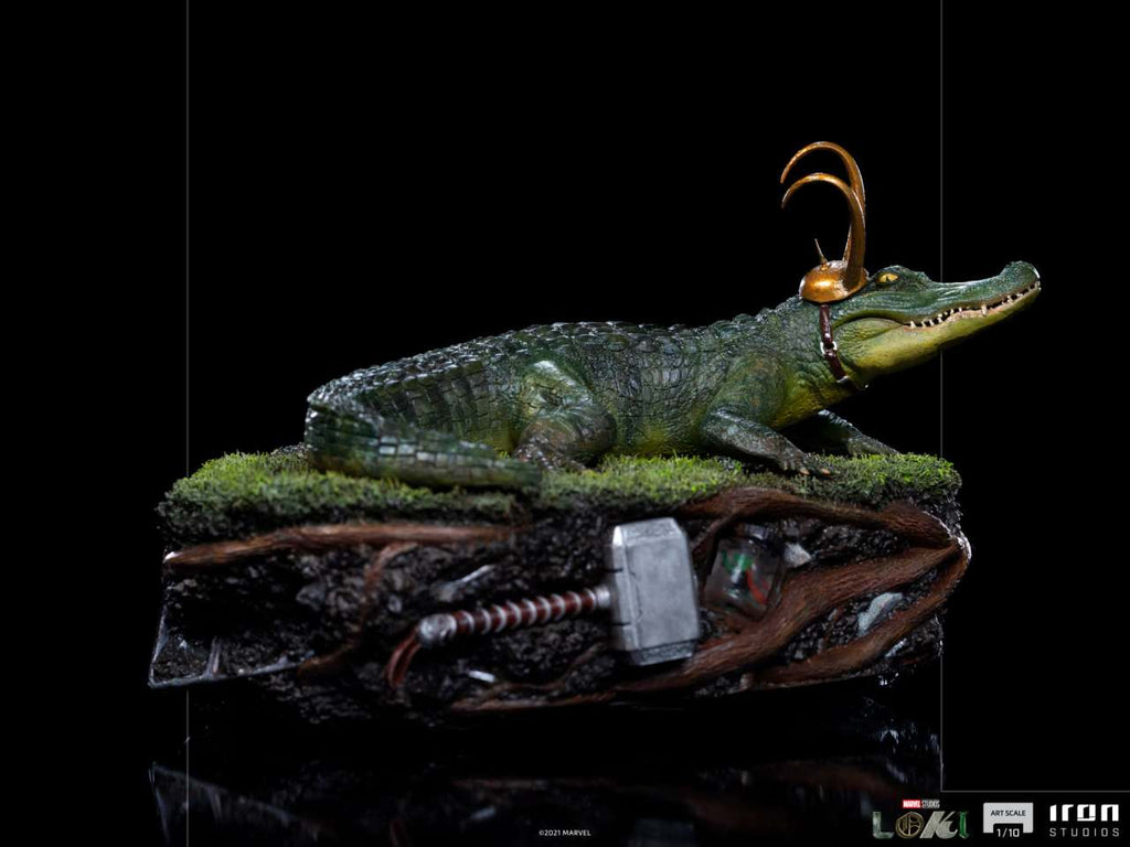 Loki Alligator 1/10 Statue - Marvel Collectible iron studios