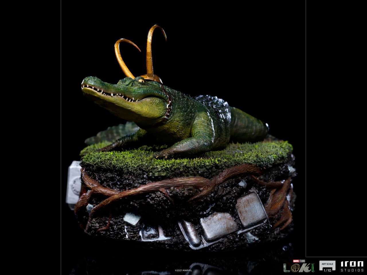 Loki Alligator 1/10 Statue - Marvel Collectible iron studios