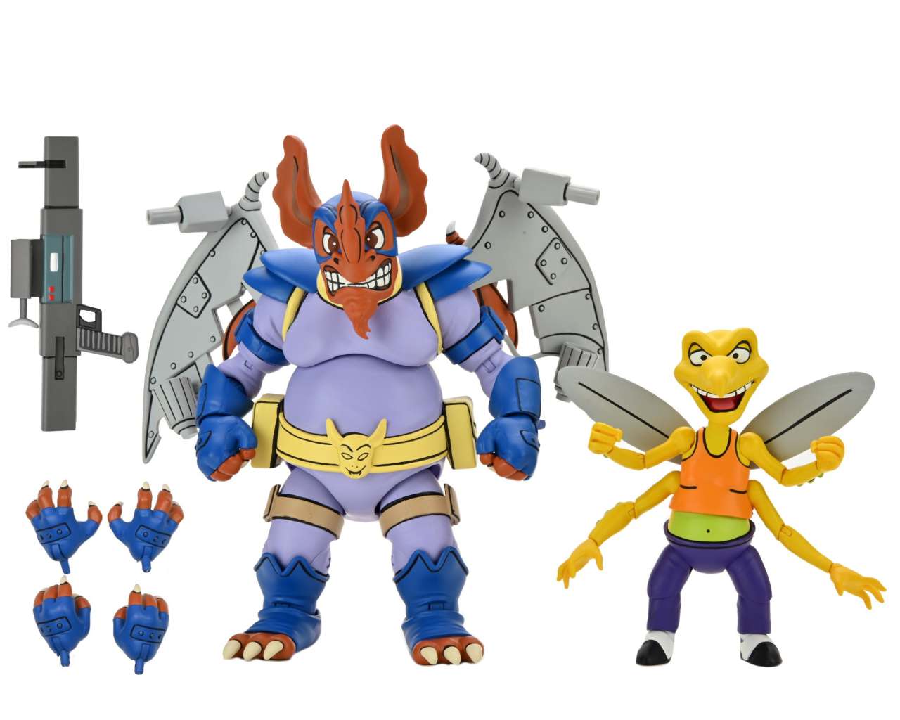 TMNT Wingnut och Screwloose 2-pack neca