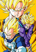 Dragon Ball Z Saiyans 3D Effekt Anteckningsblock sd toys