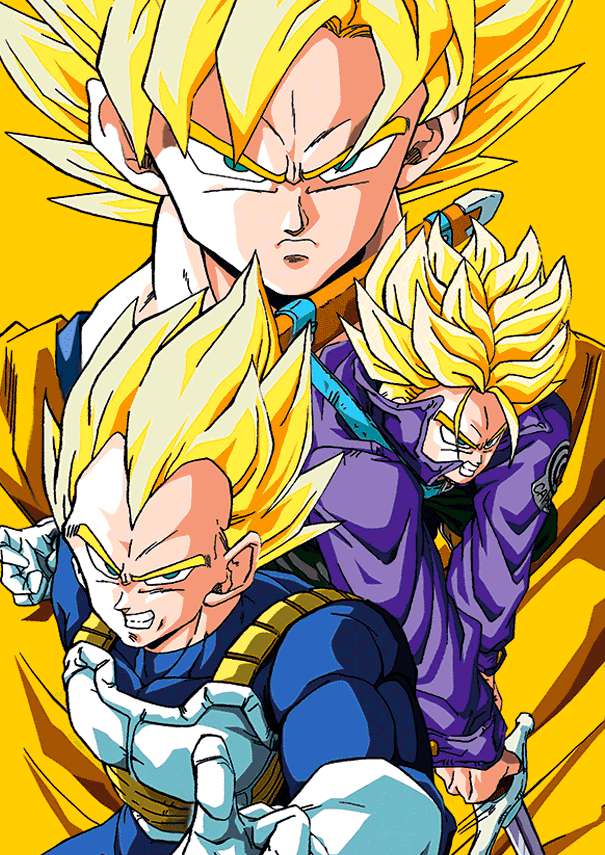 Dragon Ball Z Saiyans 3D Effekt Anteckningsblock sd toys