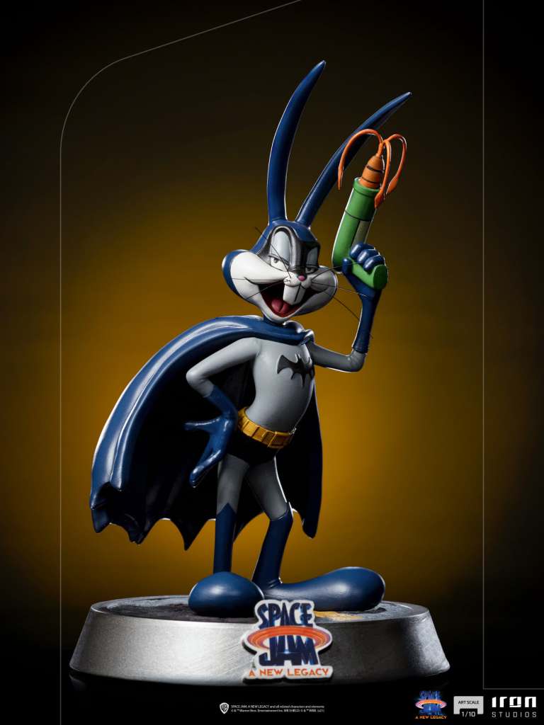 Space Jam 2 Bugs Bunny Batman Statue 1/10 iron studios