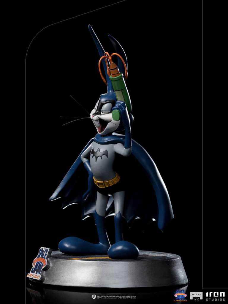 Space Jam 2 Bugs Bunny Batman Statue 1/10 iron studios