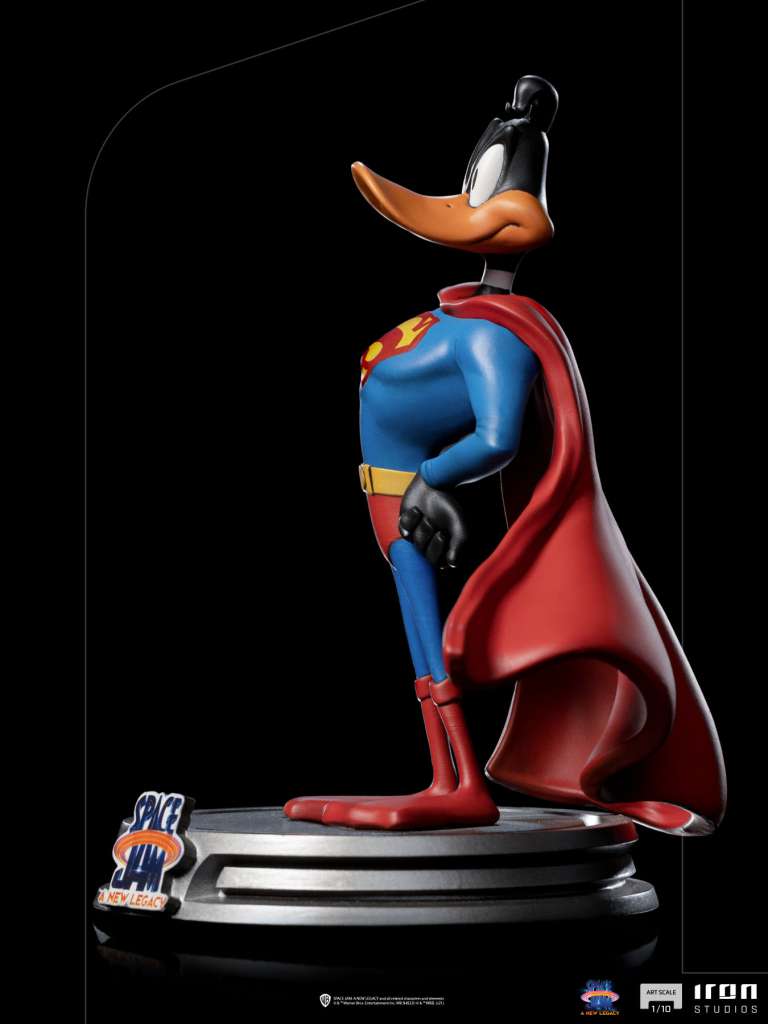 Space Jam 2 Duffy Duck Superman Statue 1/10 iron studios