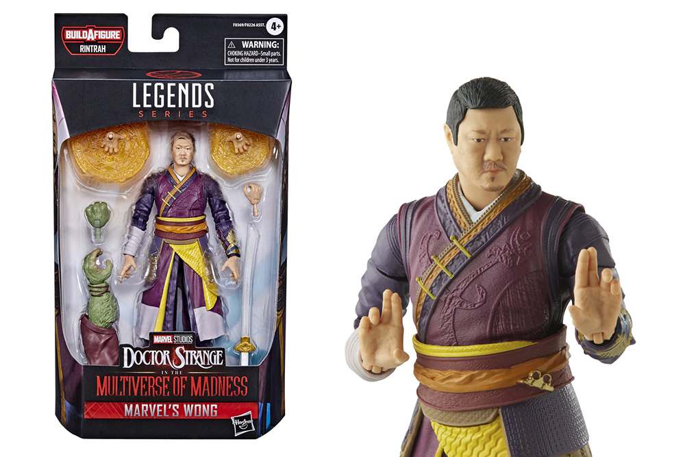 Marvel Legends Wong Actionfigur från Doctor Strange hasbro