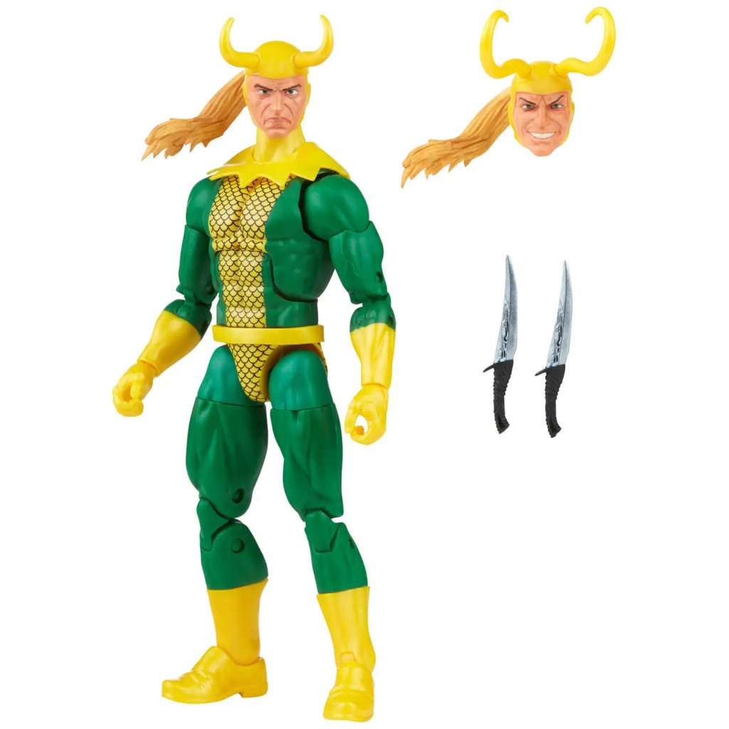 Marvel Legends Vintage Loki Action Figure hasbro