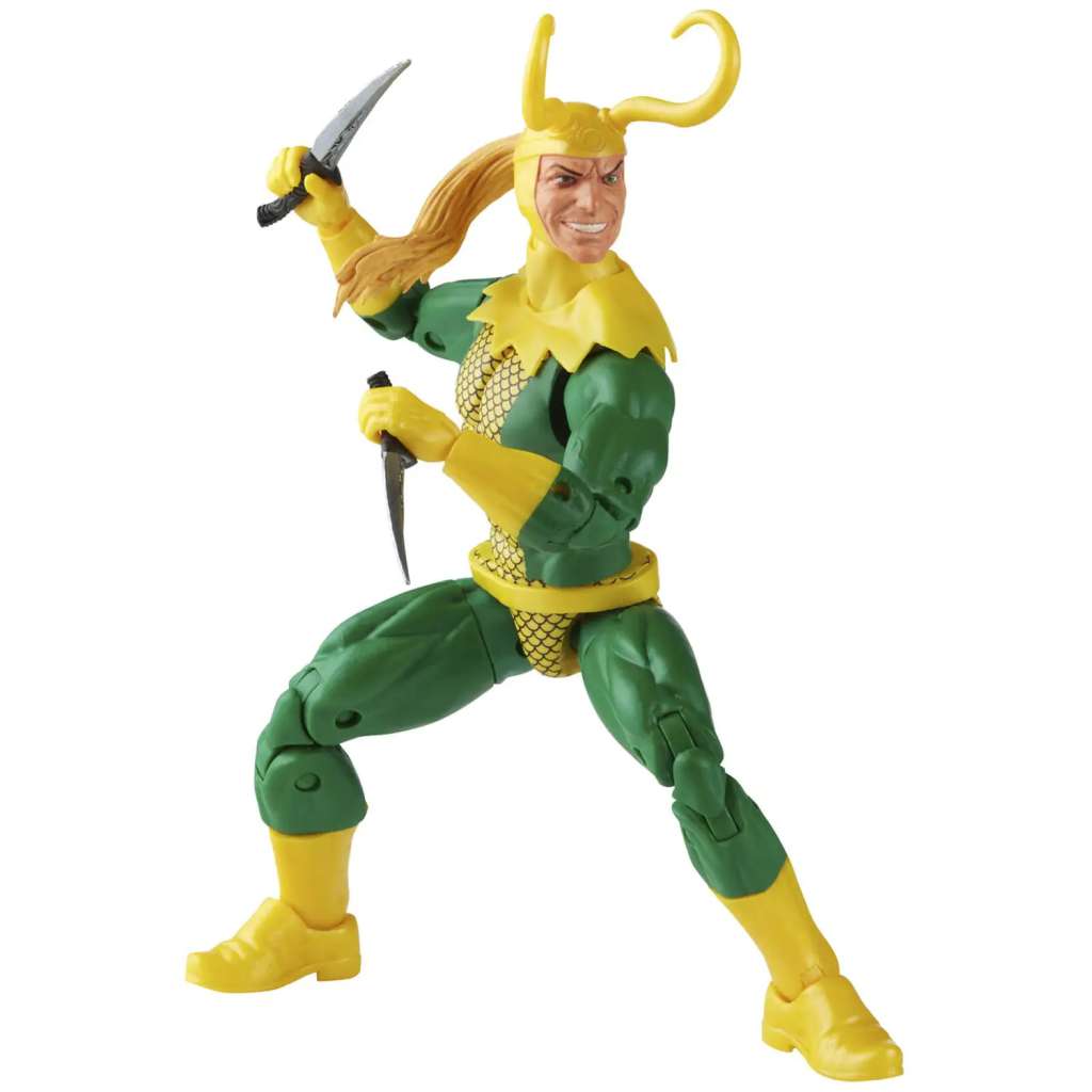 Marvel Legends Vintage Loki Action Figure hasbro