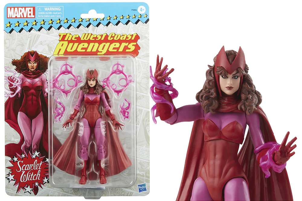 Marvel Legends Vintage Scarlet Witch Action Figure hasbro