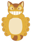 Totoro Catbus Formad Handduk 87 x 120 studio ghibli