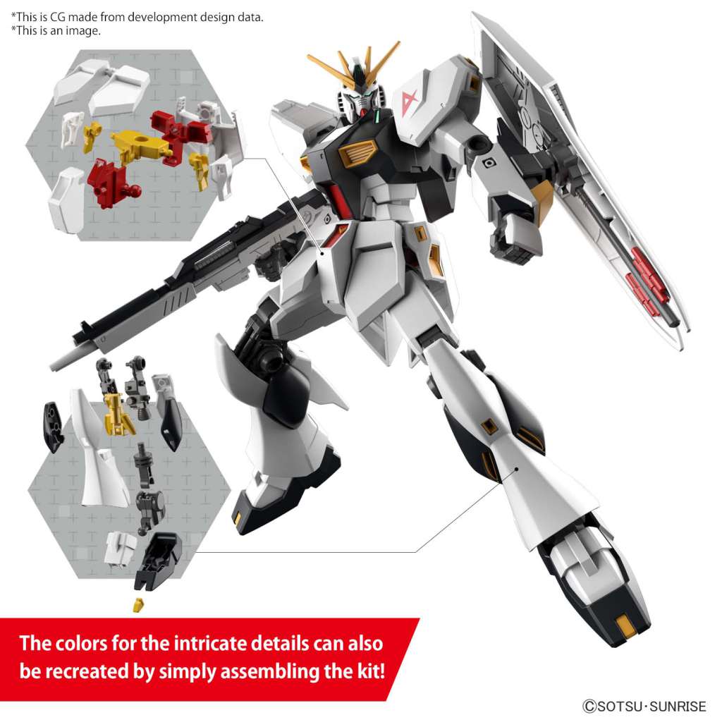 EG Gundam Nu 1/144 - Det Ultimata Modellbygget bandai model kit gunpla