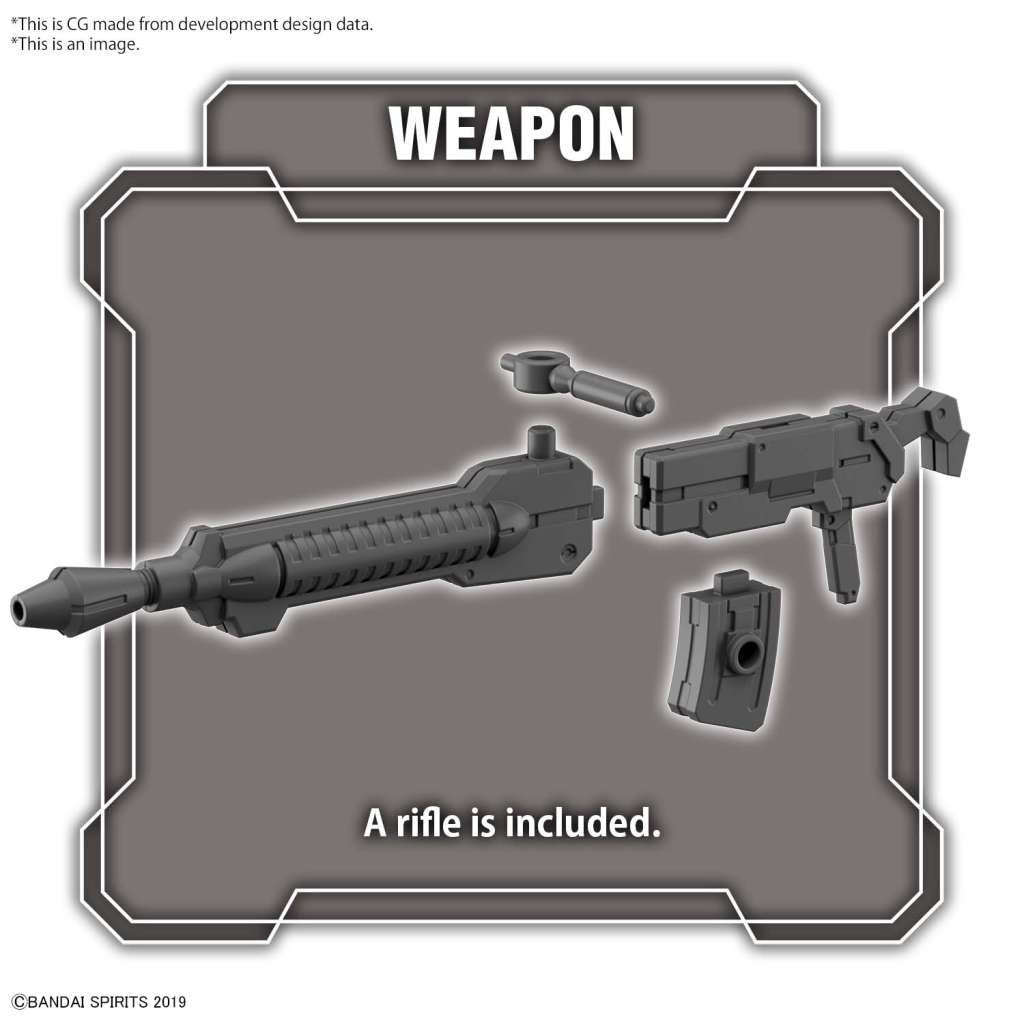 30mm BEXM-28 Revernova Green 1/144 bandai model kit gunpla