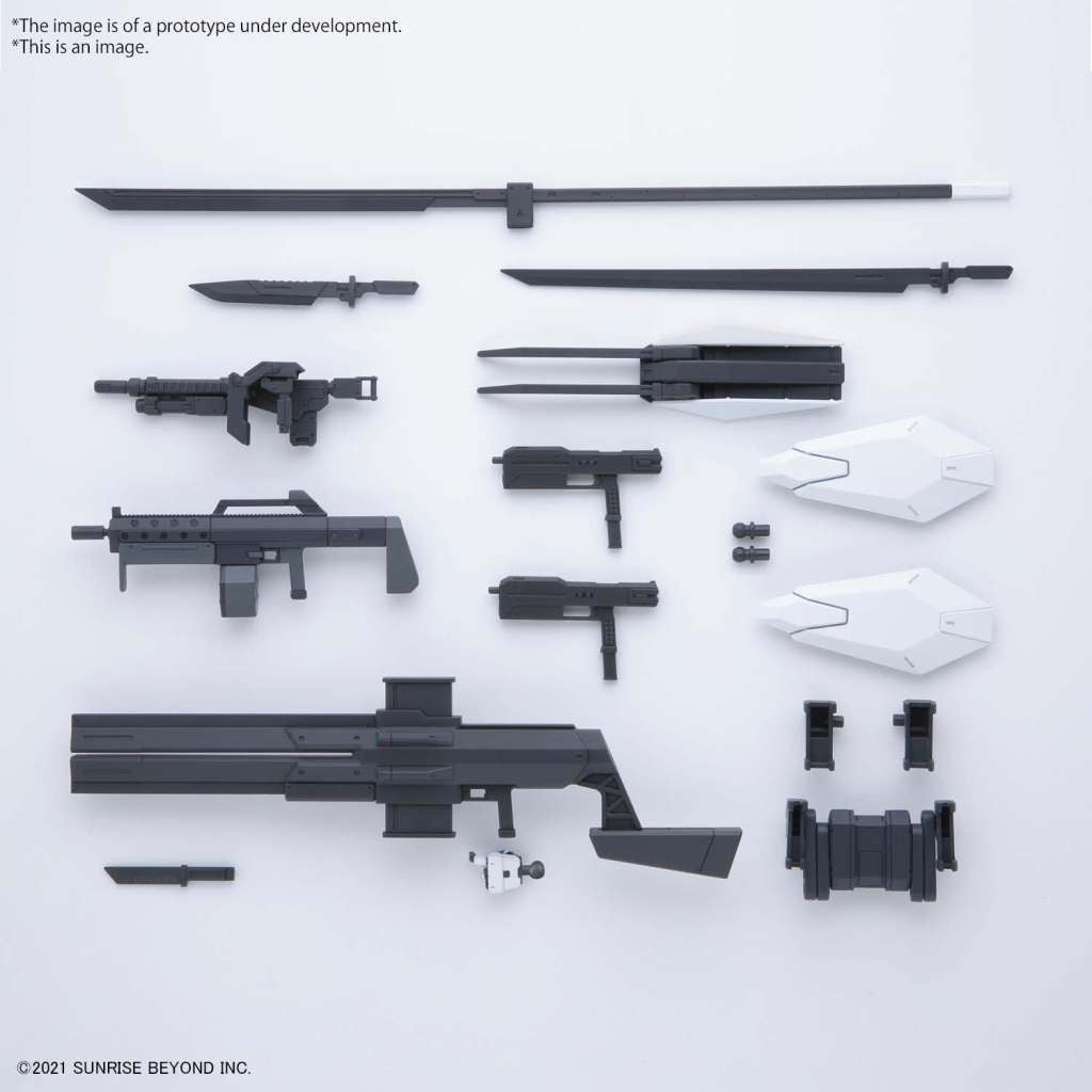 Hg Amaim Warrior A/T Border Vapenset bandai model kit gunpla