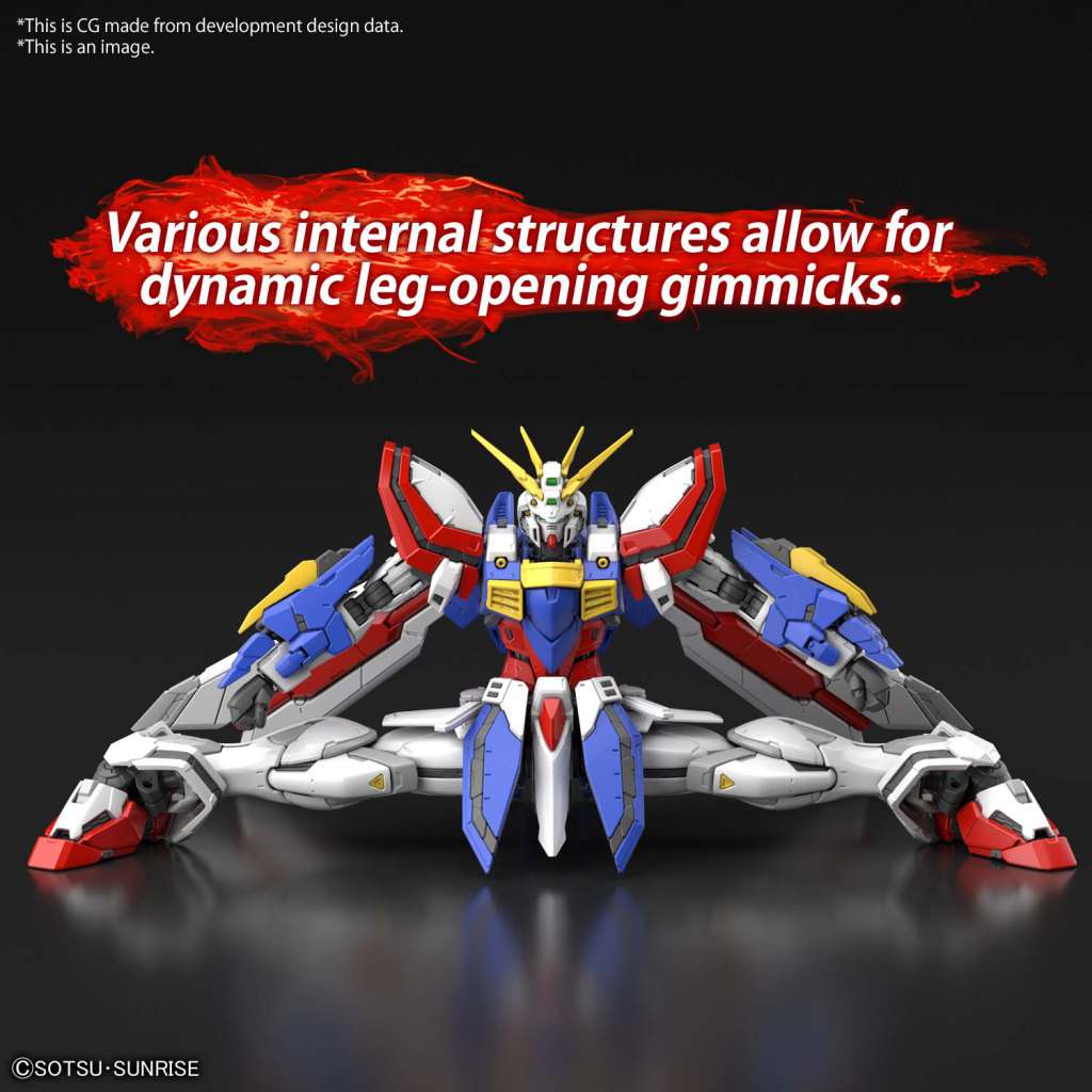 RG Gundam God 1/144 – Premium Modellbyggsats bandai model kit gunpla