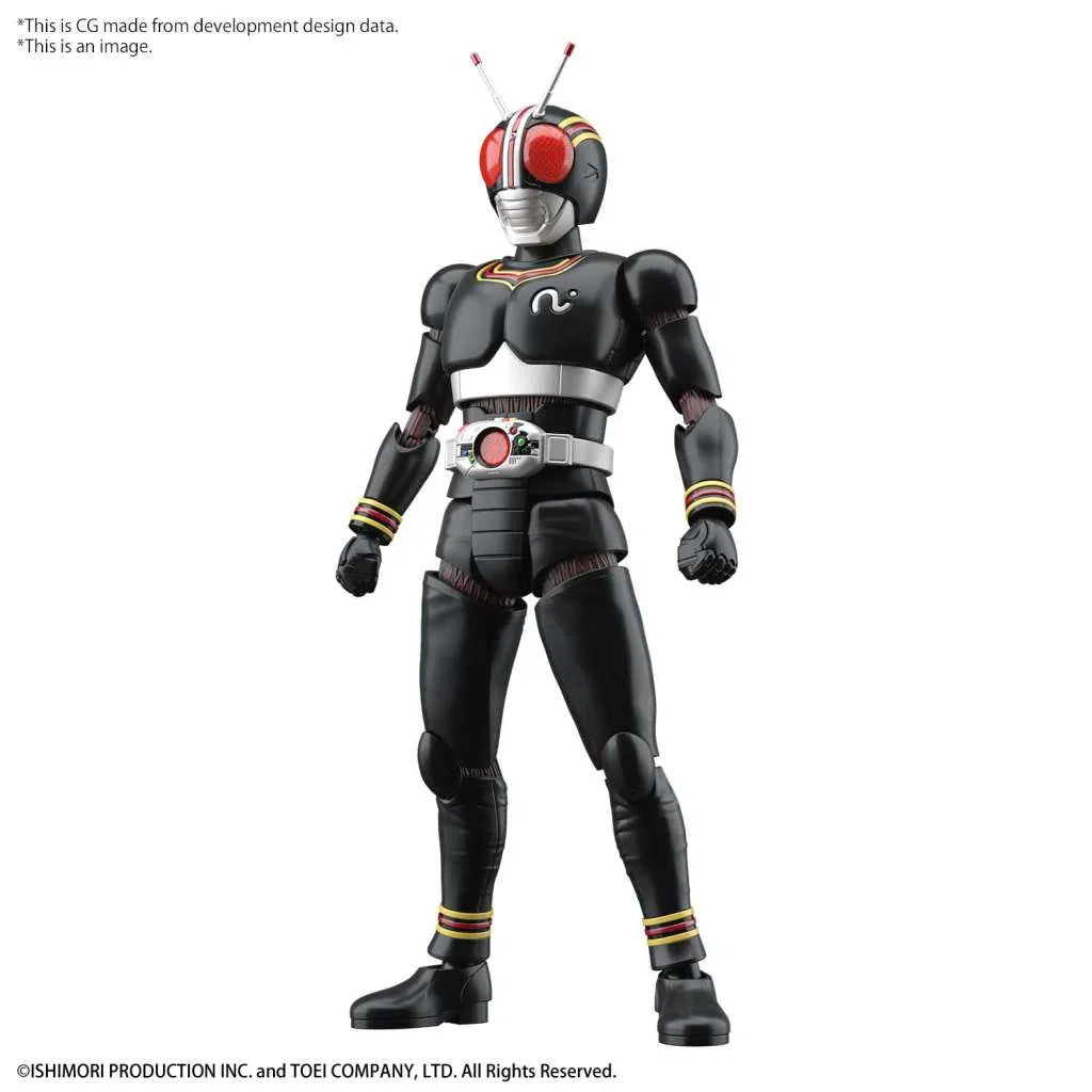 Figure Rise Masked Rider Black - Detaljerad Modell av En Klassiker - Robotto