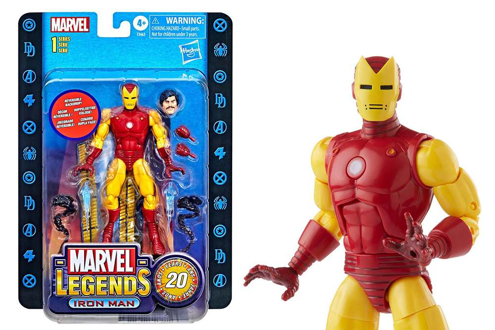 Marvel Legends 20th Anniversary Iron Man Action Figure hasbro