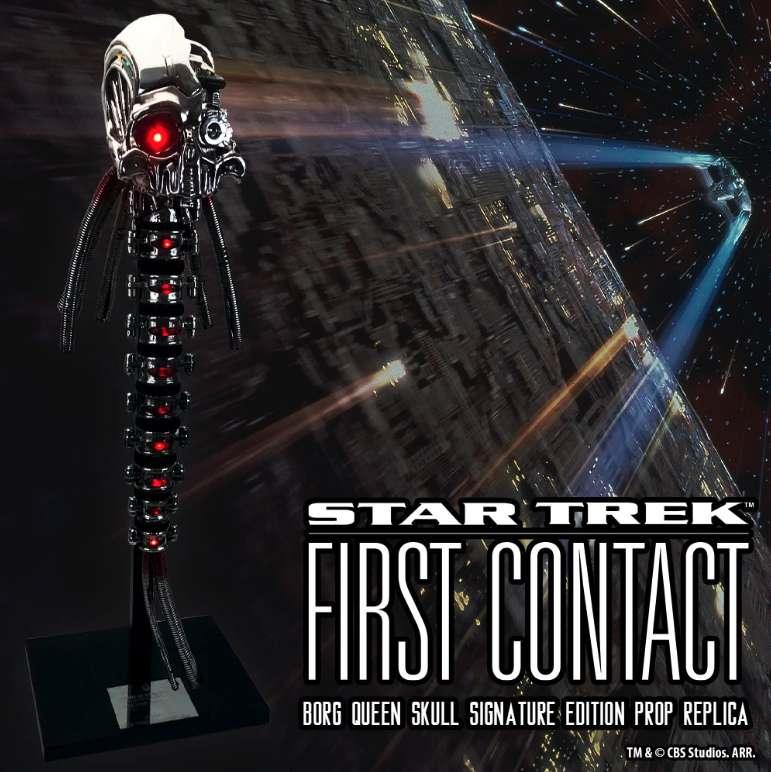 Star Trek FC Borg Queen Skull Ltd Prop Replica - Robotto